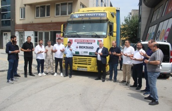 BEKSİAD’dan Gazze’ye 2. Yardım tır’ı da yola çıktı