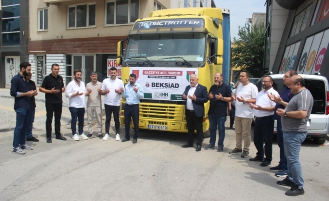 BEKSİAD’dan Gazze’ye 2. Yardım tır’ı da yola çıktı